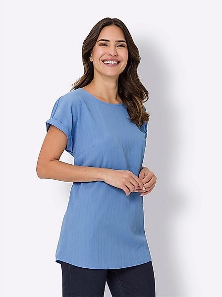 Sieh an! Trainingsshirt Longshirt Kurzarm günstig online kaufen