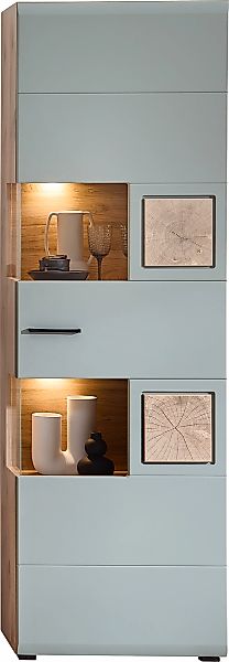 Innostyle Vitrine "FUN PLUS II", (2 St.), Glastür, 7 Fächer, Softclose, ABS günstig online kaufen