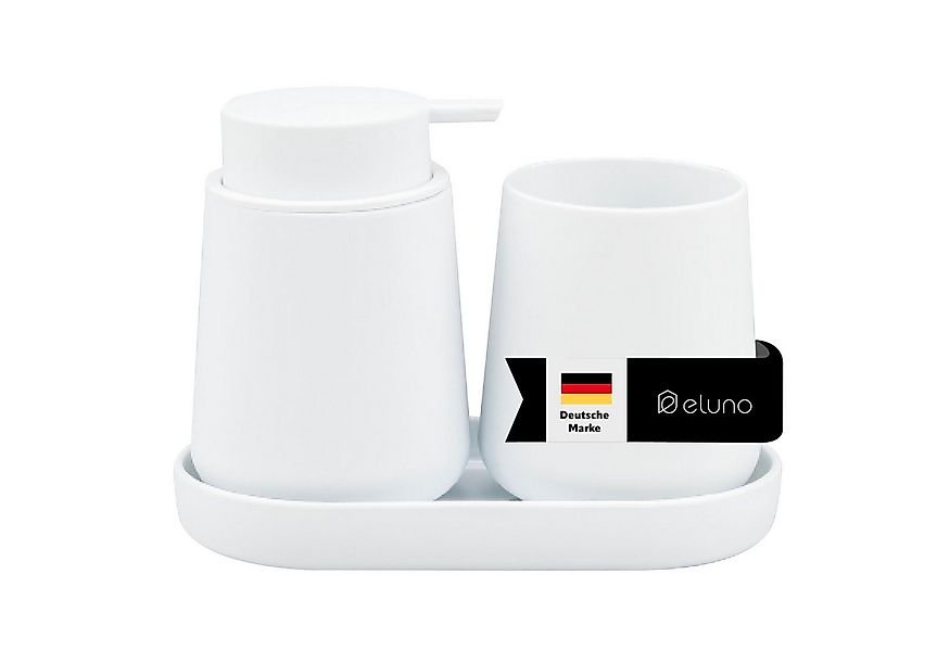 eluno Badaccessoire-Set TESERO 3tlg. Soft-Touch, 3 tlg. günstig online kaufen