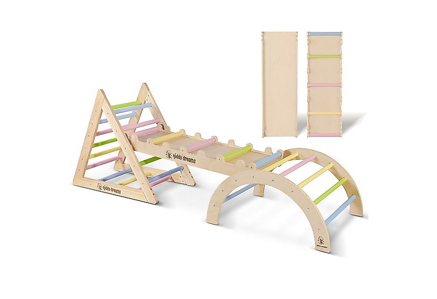 CCLIFE Klettergerüst Kletterdreieck mit Rutsche Kletterbogen ab 1 jahr günstig online kaufen