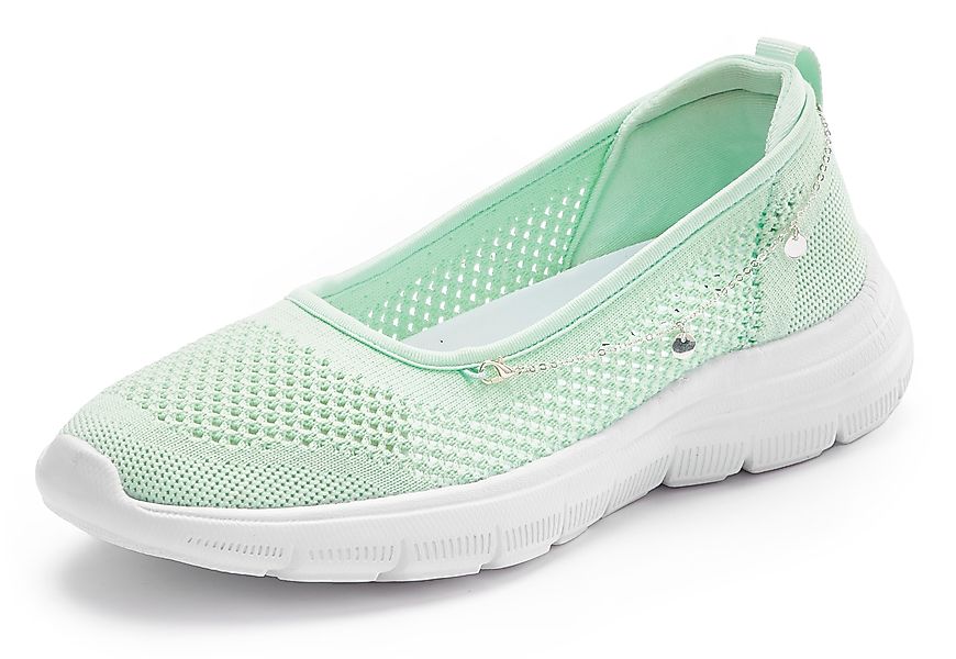 LASCANA Sneaker, Slipper, Ballerina, Halbschuhe zum Reinschlüpfen VEGAN günstig online kaufen