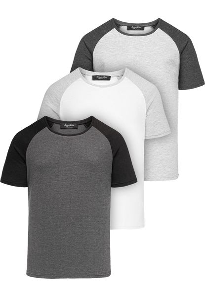 Amaci&Sons T-Shirt 3. SALEM 3er-Pack T-Shirts günstig online kaufen
