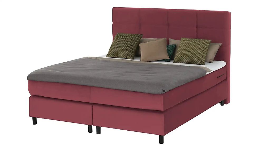 Boxspringbett  Wind ¦ rot ¦ Maße (cm): B: 140 H: 152 Betten > Boxspringbett günstig online kaufen