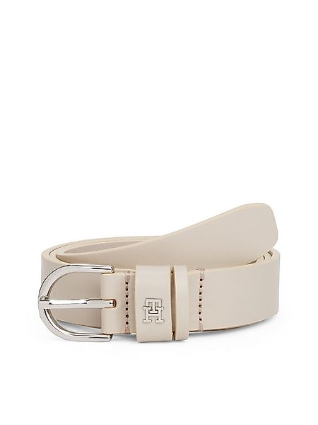 Tommy Hilfiger Ledergürtel ESSENTIAL EFFORTLESS 2.5 cm breit SILVER Einfach günstig online kaufen