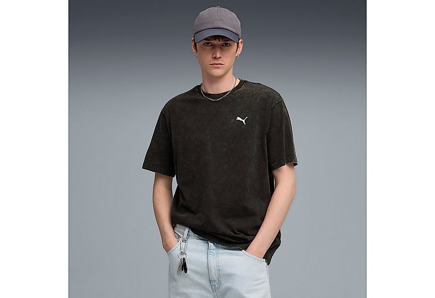PUMA T-Shirt ESS ELEVATED RELAXED WASH TEE Kurzarmdesign, Rundhalsausschnit günstig online kaufen