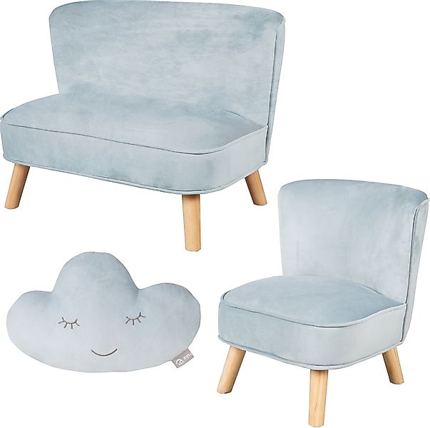 roba® Kindersitzgruppe »Lil Sofa« Set, 3 Stk. tlg. bestehend aus Kindersofa günstig online kaufen