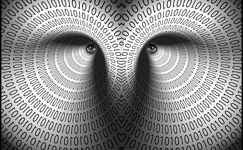 Papermoon Fototapete "Abstrakt 3D Effekt" günstig online kaufen