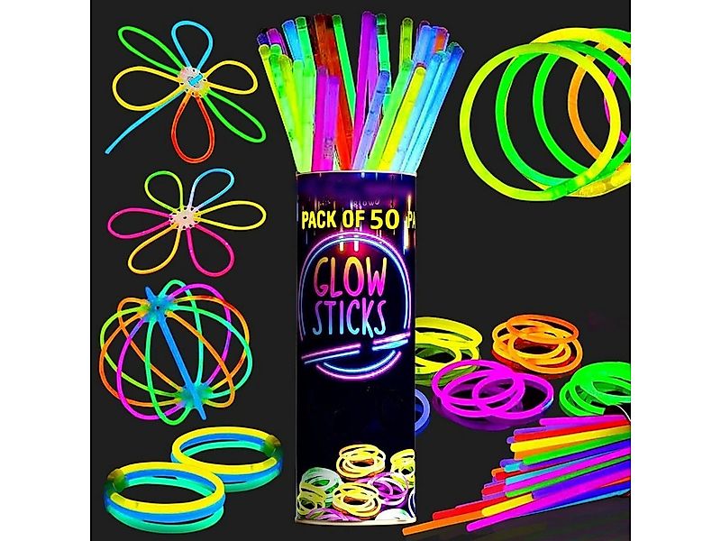Montegoni Knicklicht 50 Stk. Knicklichter, Armreifen, Leuchtstäbe, Glowstic günstig online kaufen