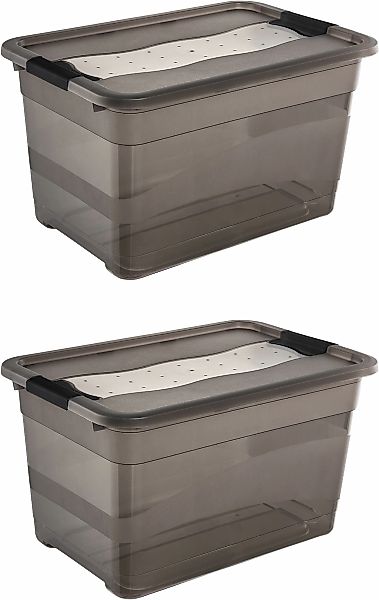 keeeper Aufbewahrungsbox "Cornelia, 2er Set, 52 L, 59,5 x 39,5 x 34 cm" dur günstig online kaufen