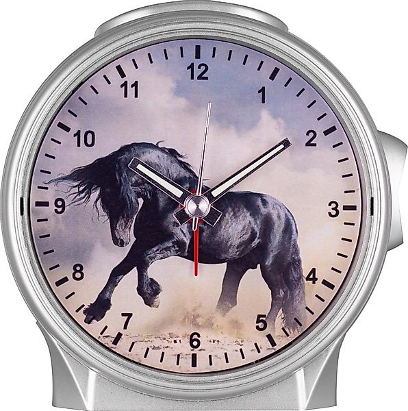 EUROTIME Kinderwecker Eurotime-29625-07 Kinderquarzwecker mit schleichender günstig online kaufen