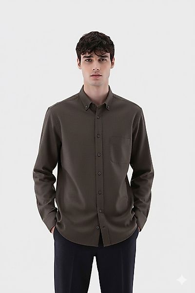 Flanellhemd mit Button Down Kragen günstig online kaufen