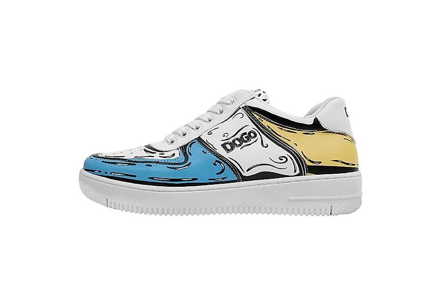 DOGO Dice Low-Top Sneaker Dogo Sketch Damen Sneaker Sneaker Handgefertigt günstig online kaufen