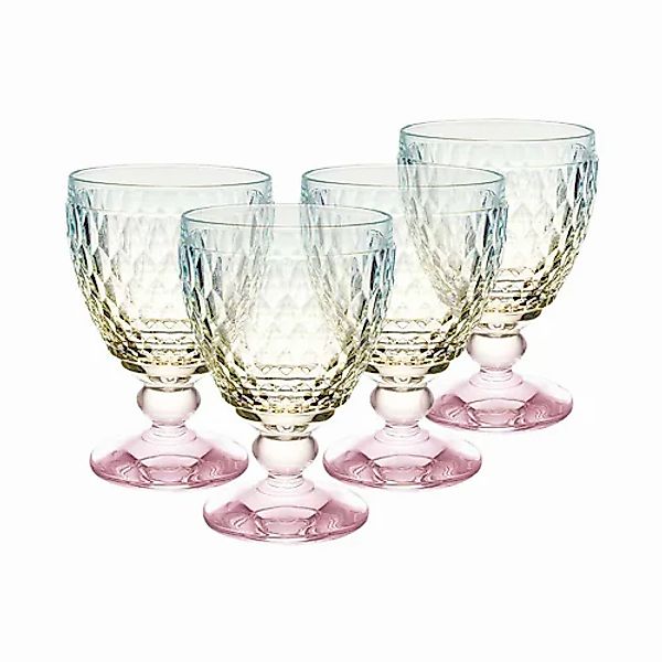 Villeroy & Boch Rotweinglas »Rotweingläser Boston Pearl 200 ml 4er Set bunt günstig online kaufen
