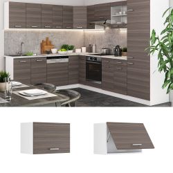 Vicco Hängeschrank R-Line, Grau/Weiß, 60 cm günstig online kaufen