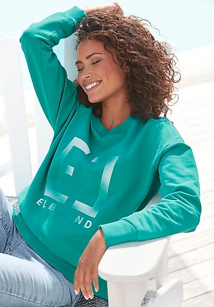 Elbsand Sweatshirt "Fionni", mit großem Logoprint, sportlich-casual günstig online kaufen