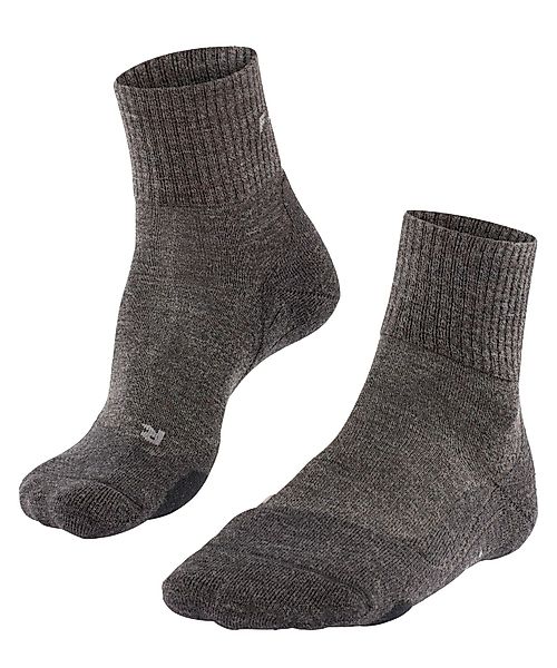 FALKE Wandersocken TK2 Explore Wool Short (mittelstarke Polsterung) smoggra günstig online kaufen