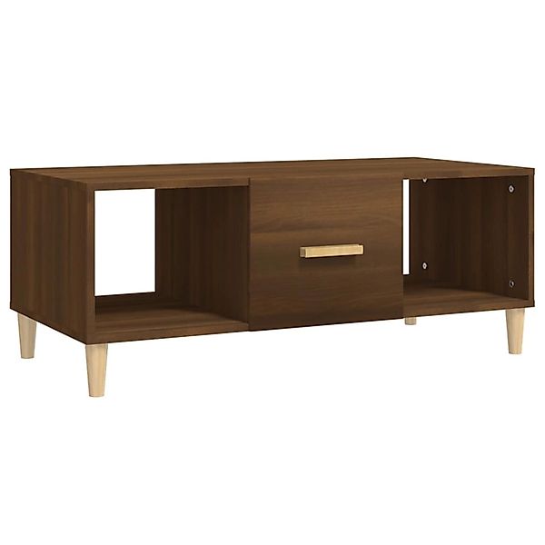 vidaXL Couchtisch Braun Eichen-Optik 102x50x40 cm Holzwerkstoff Modell 2 günstig online kaufen