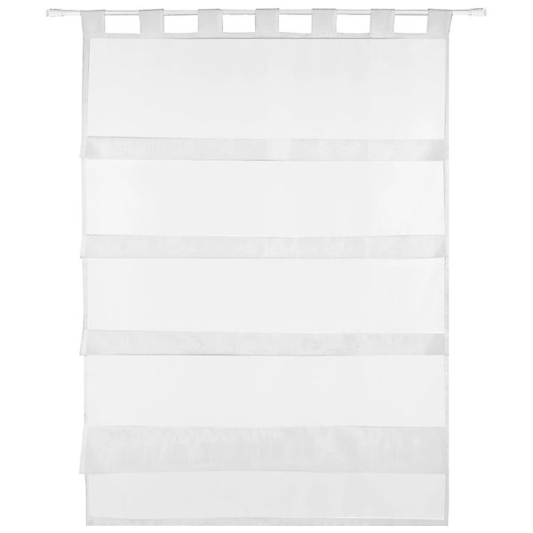 Bestlivings Vorhang (1 St), Schlaufen, transparent, Microfaser, Küchengardi günstig online kaufen