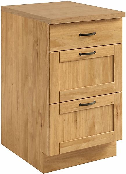 Home affaire Unterschrank "Teramo" Breite 50 cm, mit 3 Schubkästen günstig online kaufen