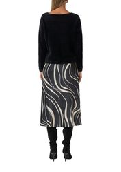 s.Oliver BLACK LABEL Strickpullover flauschig, mit günstig online kaufen