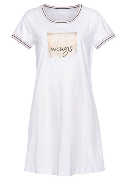 Vivance Dreams Nachthemd mit Statement-Print günstig online kaufen