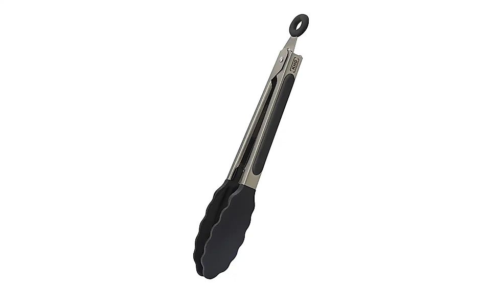 KHG Grillzange   ¦ silber ¦ Edelstahl,Silikon ¦ Maße (cm): B: 3 H: 3 Küchen günstig online kaufen