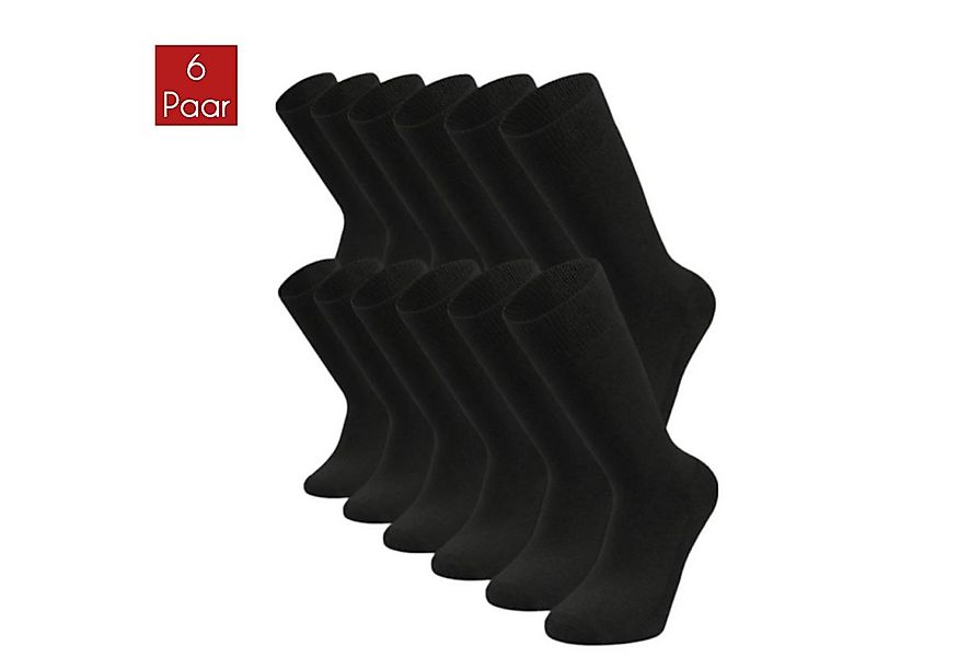 NERS Basicsocken Thermosocken (6 Paar) aus Baumwolle, für Herren, mit Frott günstig online kaufen