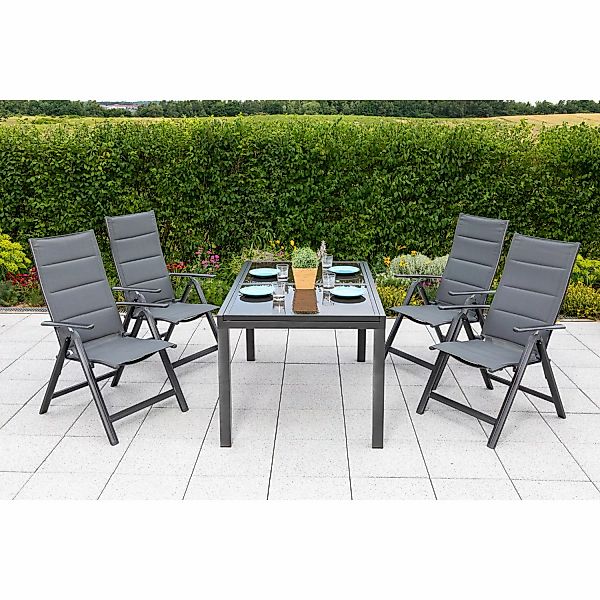 MERXX Garten-Essgruppe Taviano, (Set, 5-tlg), 4 günstig online kaufen