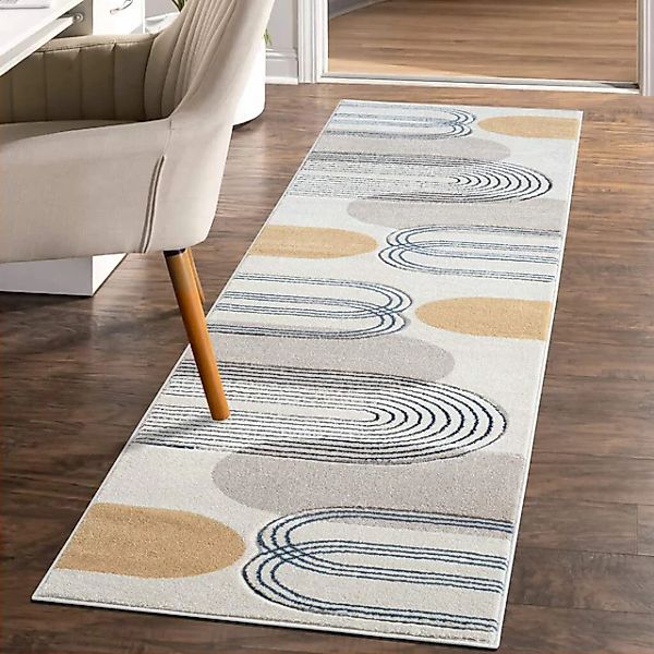 Carpet City Teppich »BONITO 7157«, rechteckig, 11 mm Höhe, Läufer, Flachflo günstig online kaufen