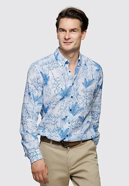 Kragnart Langarmhemd Elegantes Freizeithemd, Riverbank günstig online kaufen