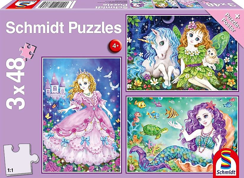 Schmidt Spiele Puzzle Prinzessin, Fee & günstig online kaufen