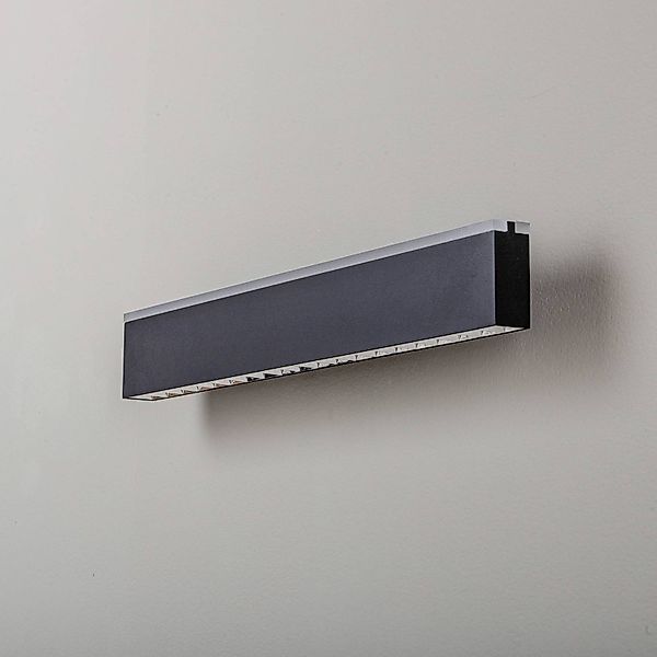 Lucande Henner LED-Wandleuchte, schwarz, 60 cm günstig online kaufen