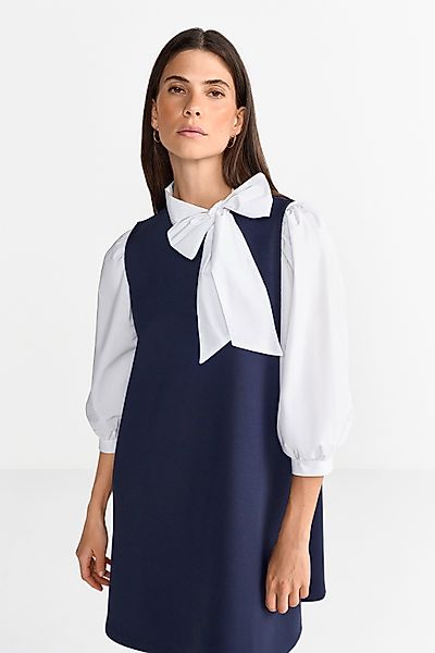 RICHROYAL Jerseykleid, Mit Rundhalsausschnitt günstig online kaufen