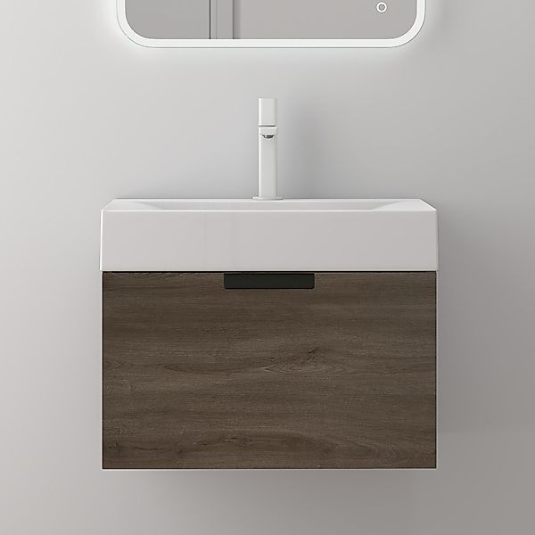 doporro Badmöbel-Set Design Waschtisch-Unterschrank Soft-Close Badschrank-S günstig online kaufen