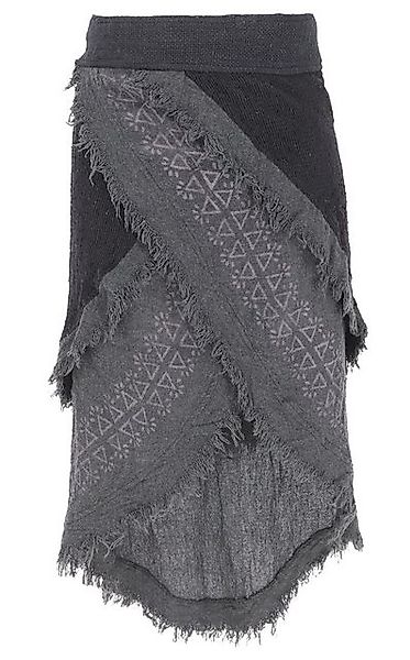 Guru-Shop Minirock Goa Wickelrock, Tribal Lagenlook Rock, Boho.. alternativ günstig online kaufen