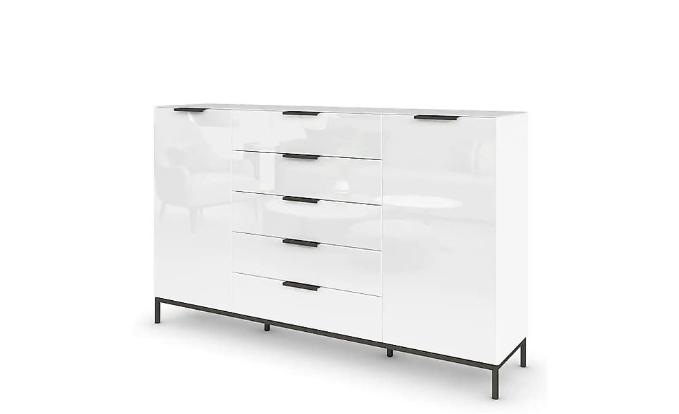 Highboard  Flipp ¦ weiß ¦ Maße (cm): B: 180 H: 110 Kommoden & Sideboards > günstig online kaufen