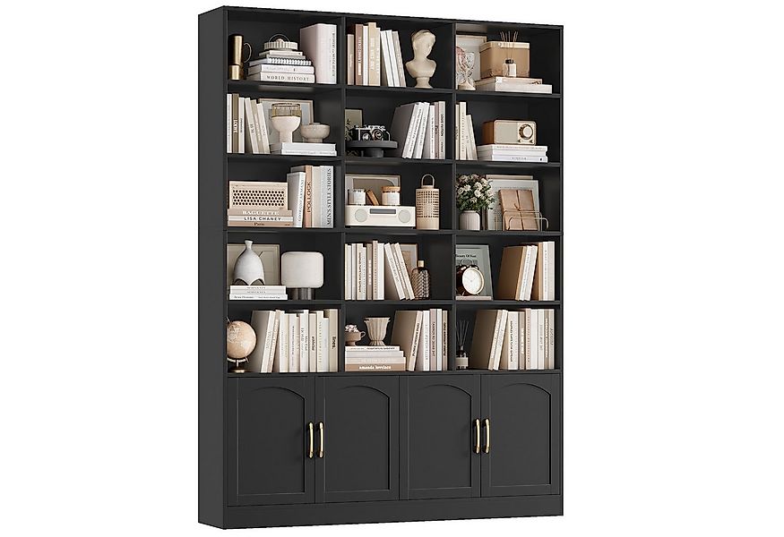 Homfa Bücherregal 209cm Bücherschrank Hochschrank Raumteiler Standregal, mi günstig online kaufen