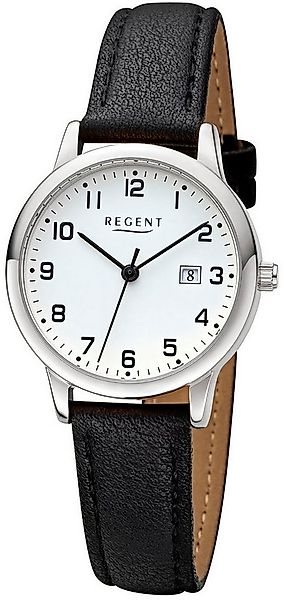 Regent Quarzuhr W0267 - 3310.78.19, Armbanduhr, Damenuhr, Datum, Lederimita günstig online kaufen