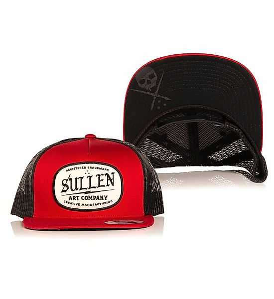 Sullen Clothing Baseball Cap Supply Red günstig online kaufen
