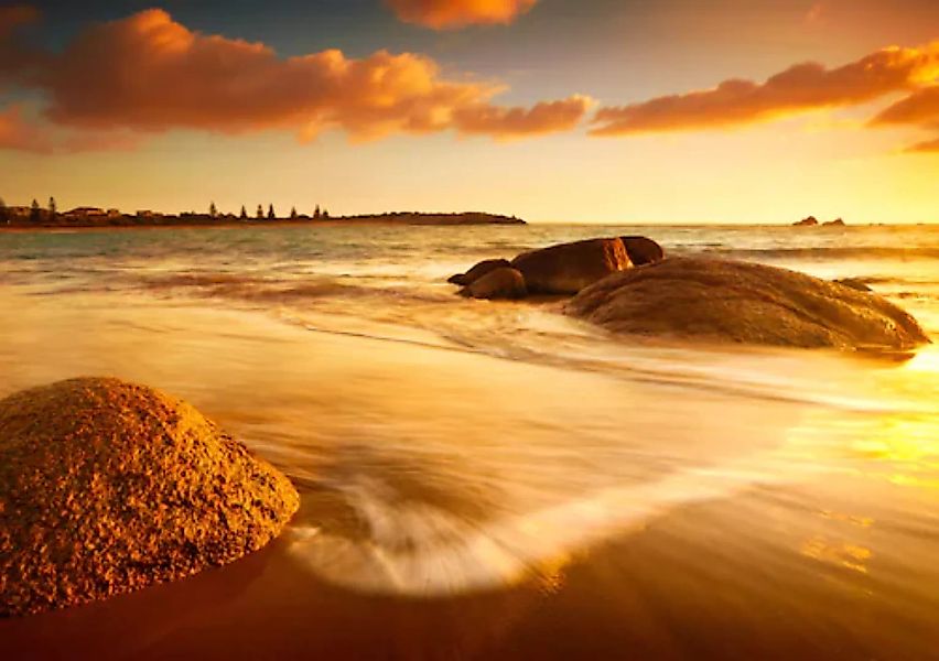 Papermoon Fototapete »Sun Tintes Beach« günstig online kaufen