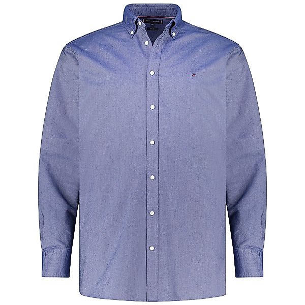 Tommy Hilfiger Freizeithemd aus Baumwolle Farbe marine Größe: 5XL günstig online kaufen