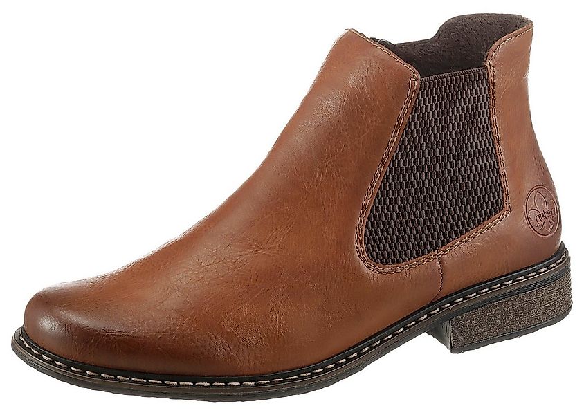 Rieker Chelseaboots, Stiefelette, Boots, Blockabsatz, in klassischer Optik günstig online kaufen