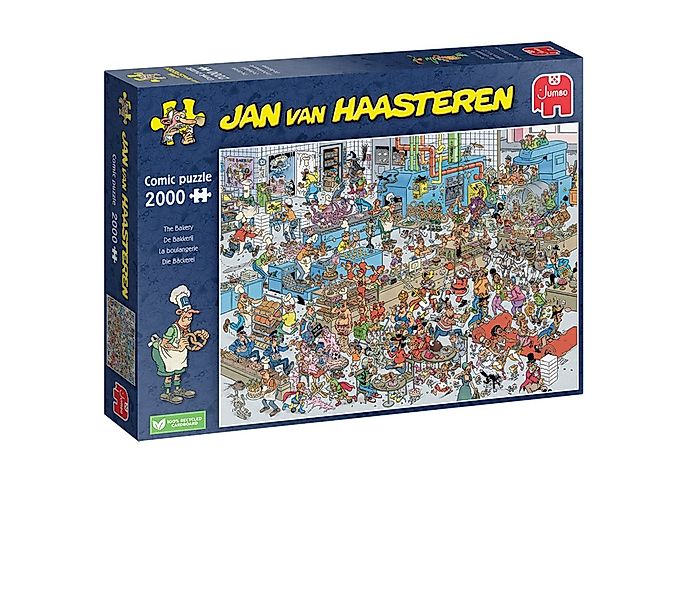 Jan van Haasteren Puzzle Jan van Haasteren Die Bäckerei 2000 Teile Puzzle, günstig online kaufen