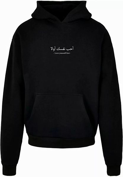 Merchcode Kapuzensweatshirt Merchcode Herren Love Yourself First Ultra Heav günstig online kaufen