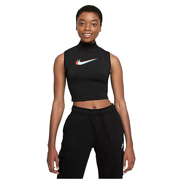 Nike Sportswear Mock Print Ärmelloses T-shirt XL Black günstig online kaufen