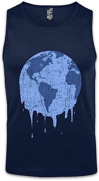 Urban Backwoods Tanktop Melting Earth Ärmelloses T-Shirt Umweltschutz Save günstig online kaufen