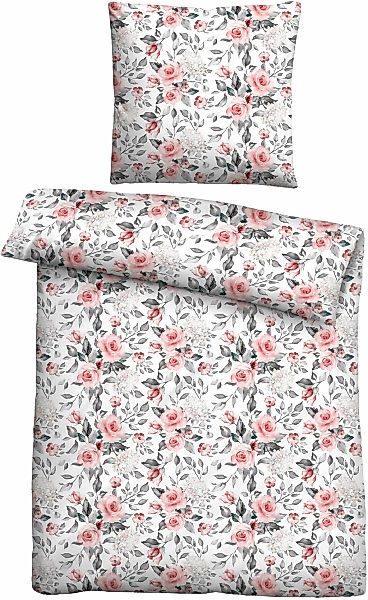 Castell - Markenbettwäsche Bettwäsche "0380446" 2 Stk. tlg. Nicki, kuscheli günstig online kaufen