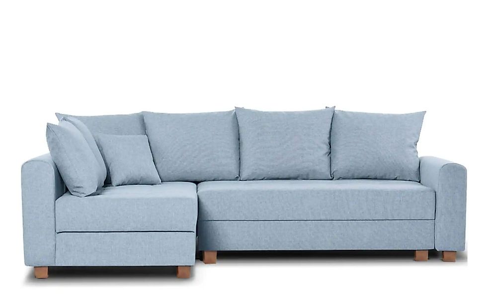 KONSIMO Ecksofa  Revo ¦ blau ¦ Maße (cm): B: 255 H: 88 Polstermöbel > Sofas günstig online kaufen