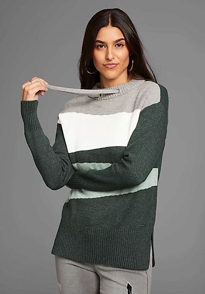 Laura Scott Streifenpullover, mit Bindebändern - NEUE KOLLEKTION günstig online kaufen