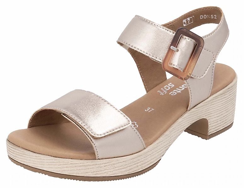 Remonte Sandalette, Blockabsatz, Sommerschuh, Sandale mit Klettverschlüssen günstig online kaufen
